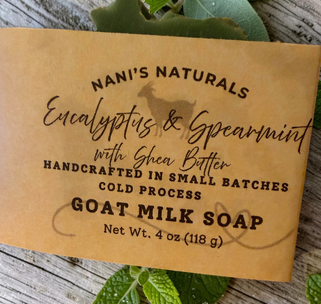 Eucalyptus & Spearmint Goat Milk Soap