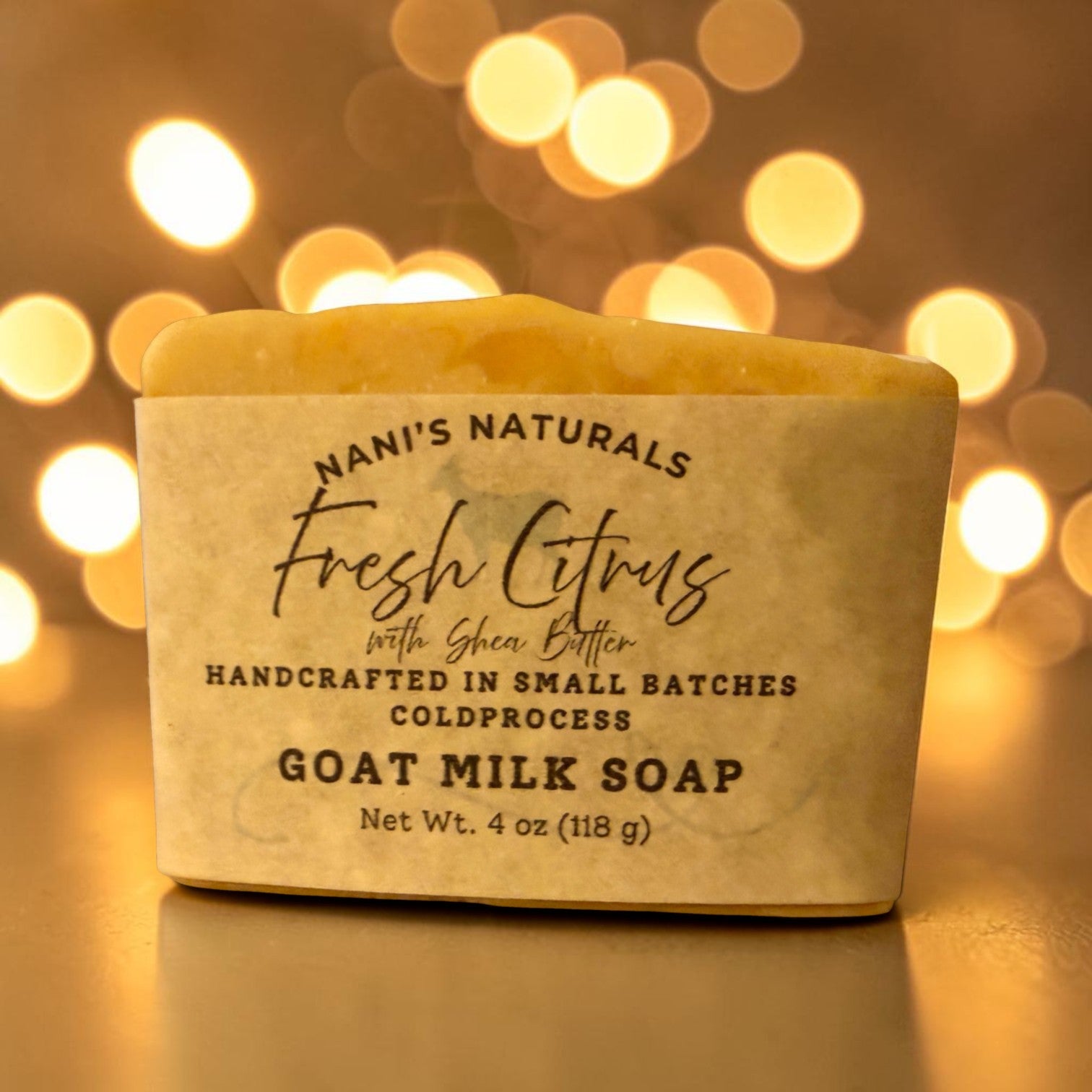 Fresh Citrus Goat Milk Soap