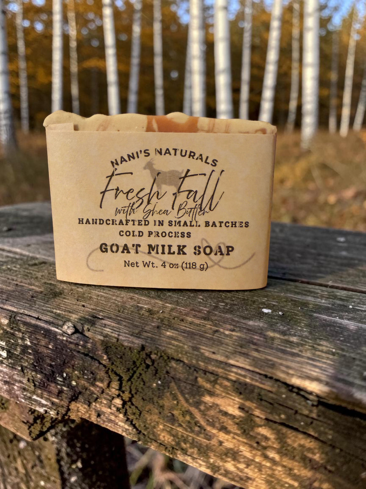 Fresh Fall Goat Milk Soap