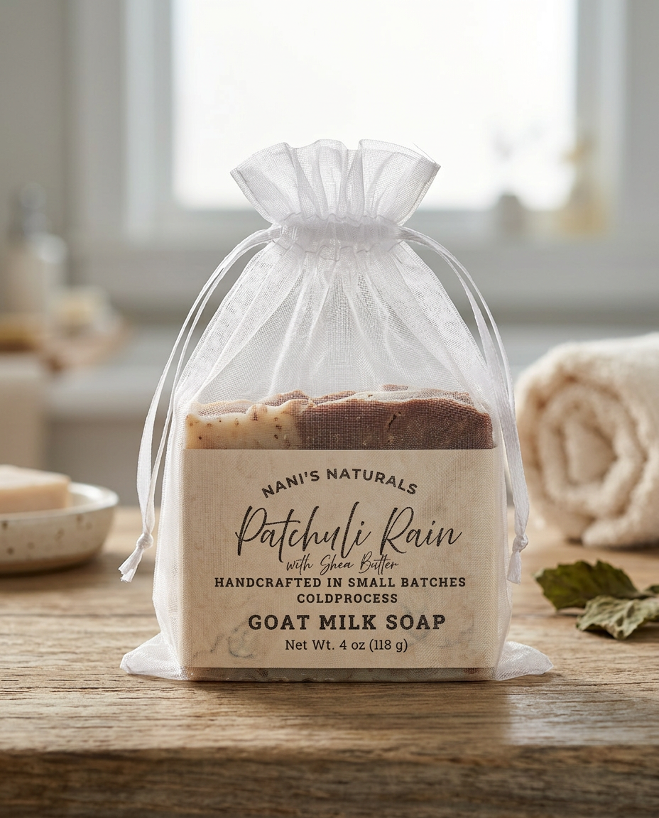 Patchouli Rain Goat Milk Soap